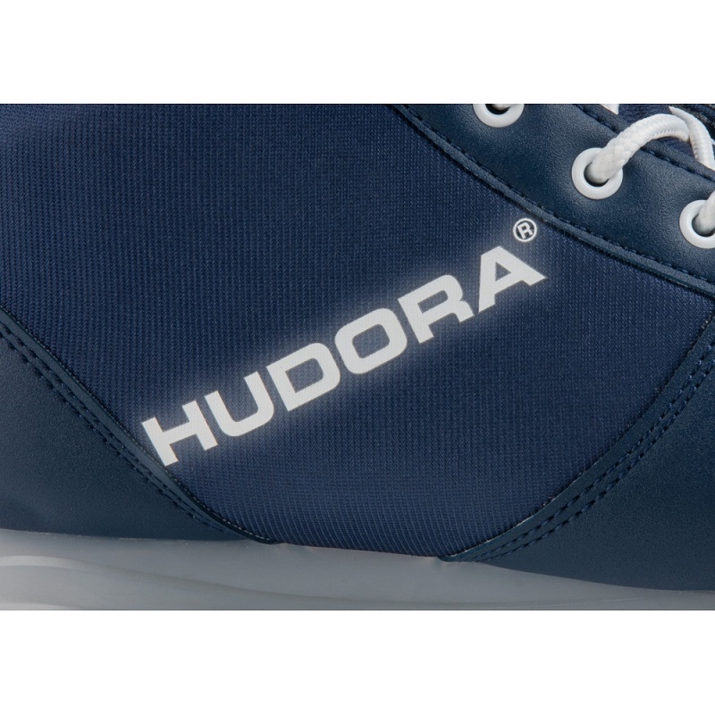 Роликовые коньки Hudora - Advanced navy LED, размер 35/36  